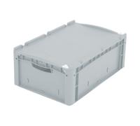 BITO Bacs gerbables norme Europe Bito série XL XL64221ASDV l 600 x l 400 x H 238 gris Quantité:1
