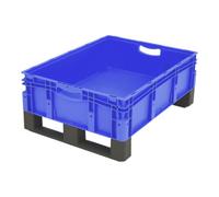 BITO Bacs gerbables norme Europe Bito série XL XL86221DKUFE l 800 x l 600 x H 320 bleu Quantité:1