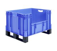 BITO Bacs gerbables norme Europe Bito série XL XL86426DKufe l 800 x l 600 x H 520 bleu Quantité:1