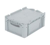 BITO Bito Bac gerbable Euro XL Set / XLD43171 400x300x170 gris Couvercle Quantité:1