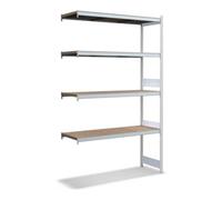 BITO Bito Grand ensemble de rayonnages / 350kg 2499x1512x524 Panneau d'aggloméré 4 niveaux RAL7035 Quantité:1