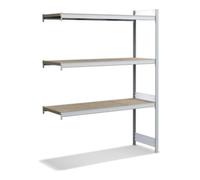 BITO Bito grand meuble à étagères kit d'extension / 350kg 1999x1512x524 Panneau d'aggloméré galvanisé sur 3 niveaux Quantité:1