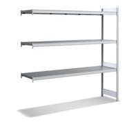 BITO Bito grand meuble à étagères kit d'extension / 350kg 1999x2016x524 3 niveaux étagères galvanisées Quantité:1