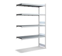 BITO Bito Grand Rayonnage Ensemble de rayonnages supplémentaires / 350kg 2499x1512x624 Tablette 4 niveaux RAL7035 Quantité:1