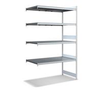 BITO Bito Grand Rayonnage Ensemble de rayonnages supplémentaires / 350kg 2499x1512x824 Tablette 4 niveaux RAL7035 Quantité:1