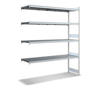 BITO Bito Grand Rayonnage Ensemble de rayonnages supplémentaires / 350kg 2499x2016x624 Tablette 4 niveaux RAL7035 Quantité:1