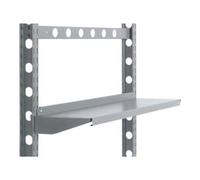 BITO Ensemble d'étagères Bito L 1246 mm x H 98 mm x P 400 mm, aluminium gris Quantité:1