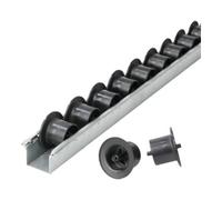 BITO Rails à galets Bito l 2000 noir Quantité:1