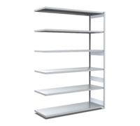 BITO Rayonnage Bito type:Elément d'extension EL 40mm-ensemble sol / 100kg 2499x1296x624 6FB galvanisé Quantité:1