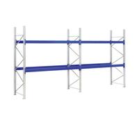 BITO Rayonnages à palettes en kit complet Bito l 17100 x p 1100 x H 3500 montants galvanis Quantité:1