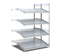 BITO Rayonnages d'approvisionnement Bito l 1000 x p 1250 x H 2000 finition galvanisée Quantité:1