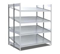 BITO Rayonnages d'approvisionnement Bito l 1300 x p 1250 x H 2000 finition galvanisée Quantité:1