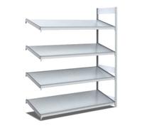 BITO Rayonnages d'approvisionnement Bito l 1300 x p 624 x H 2000 finition galvanisée Quantité:1