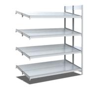 BITO Rayonnages d'approvisionnement Bito l 1300 x p 850 x H 2000 finition galvanisée Quantité:1