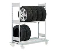 BITO Rayonnages pour pneus Bito l 1370 x p 682 x H 1625 galvanisé Quantité:1