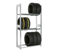 BITO Rayonnages pour pneus Bito l 1558 x p 424 x H 1850 finition galvanisée Quantité:1