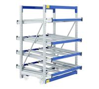 BITO Stockage dynamique cartons Flex p 1300 montants galvanisés Bito lisseseme Quantité:1