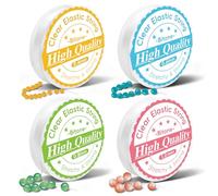 Bitone Kit de cordes pour bracelet (0,4 mm, 0,6 mm, 0,8 mm, 1 mm)