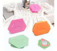 Bitone Lot de 3 Guides de Couture Magnétiques Multifonctionnels, Accessoires de Couture avec Échelle Précise，Guide Universel Compatible avec Toutes les Machines à Coudre (3)