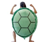 Bitong Coussin Portable en Tortue, Oreillers Portables en Carapace De Tortue, Oreiller De Tortue Géante, Coussin Géant pour Adulte, Design en Tortue Doux Et Confortable Géant Portable pour Adultes