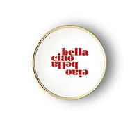 BITOSSI Home & Funky Table La TABLE SCOMPOSTA, Assiette Ciao Bella Ø 17 cm