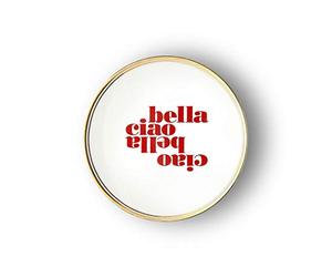 BITOSSI Home & Funky Table La TABLE SCOMPOSTA, Assiette Ciao Bella Ø 17 cm