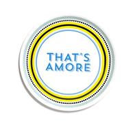 BITOSSI HOME Guest Assiettes à pizza, That's Amore