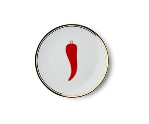 Bitossi Home La table de présentation en forme de corne, porte-bonheur, Ø 17 cm