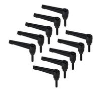 Bitray Lot de 10 poignées de levier de serrage réglables M5 x 20 mm pour meubles
