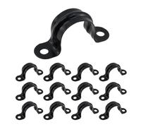 Bitray Lot de 12 sangles de tuyau robustes en métal pour tuyau de 26 mm