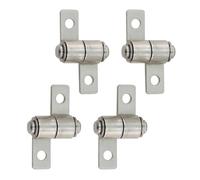 Bitray Lot de 4 charnières d'arbre de couple réglable à 360 degrés pour ordinateurs portables, tablettes et supports d'appareil photo