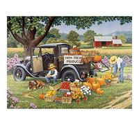 Bits and Pieces 2000 Piece Jigsaw Puzzle pour Adultes Home Grown 2000 Pc Fall on The Farm Jigsaw par L'Artiste John Sloane