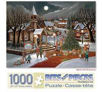 Bits and Pieces - Puzzle de 1000 pièces pour adultes 50,8 x 68,6 cm - Esprit de Noël - Puzzle de 1000 pièces par l'artiste MHS Licensing
