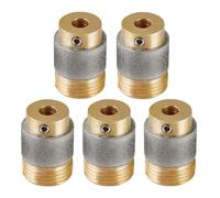 Bits de broyage de verre teinté 1 pouce ou 5/8 pouces, bits de broyage de diamant, bits de broyage et fournitures pour broyage de verre teinté (5Piece/MCBL1)