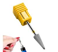 Bits de forage - Bit de clou électrique, outil de coupe de cuticule | Ensemble de bits de forage à ongles en carbure professionnel, nettoyant rotatif de forme parapluie pour éliminer le vernis en gel