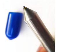 Bits de routeur Bits de Gravure Drag Graveur CNC Diamond Point Metal Stone Sculpture Outils de Coupe de fraisage 3,175 mm 3mm Diamond 2pcs, Outils de Travail du Bois Cutter (Dimensions : 3.175 X L50