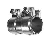 BITS4REASONS E-Tech Nouveau MODÈLE RACCORDEMENT/RACCORD DE Tuyau D'ÉCHAPPEMENT RÉGLABLE Heavy Duty 39MM À 40MM, 125MM Long EC002