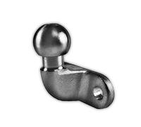 Bits4reasons Maypole Nouveau Modèle MP500B Homologué E Boule d'attelage très résistant 50 mm Argenté