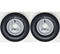 Bits4reasons Starco Kenda K371 Roues et pneus de remorque premium 8 pouces 4.80/4.00-8 70M 6PLY (6PR) 115 mm PCD 1 paire