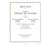 12 Etudes de Rythme pour Clarinette
