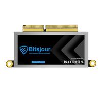 Bitsjour NVMe SSD de mise à niveau 512 Go pour MacBook Pro 13" A1708 EMC 2978/3164 2016-2017 sans modèle de barre tactile, interface Mac sans adaptateur, macOS pré-installé