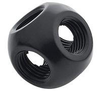 Bitspower Adapter Q-splitter 5x G1/4 Zoll Ig - Schwarz Matt