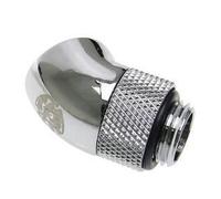 Bitspower BP-45R - Raccord angulaire rotatif du système de refroidissement liquide - Argent brillant