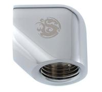 Bitspower Adaptateur 90 Grad G1/4 Zoll IG Auf G1/4 Zoll IG - Argenté