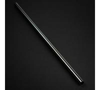 Bitspower None Chamfer Brass Hard Tubing 14mm Ad, 500mm - Schwarz Glä