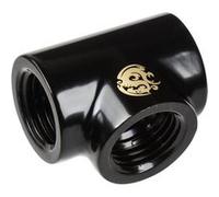 Bitspower t-adapter 3 x iG 1/4 Zoll - Matt Black