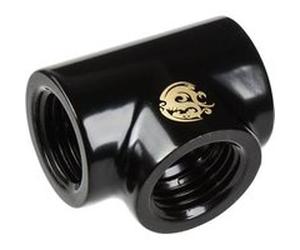 BitsPower T adaptateur 3x IG 1/4 - noir mat G