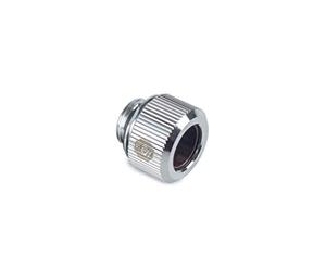 Bitspower Touchaqua Advanced G1/4" Raccord serré pour tube rigide de 12 mm, argent glorieux, lot de 2