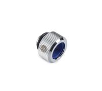 Bitspower Touchaqua Advanced G1/4" Raccord serré pour tubes rigides de 14 mm, argent glorieux, lot de 2