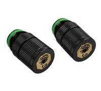 BitsPower Touchaqua Wasserauslass G1/4 Zoll AG - 2er-Pack, Schwarz